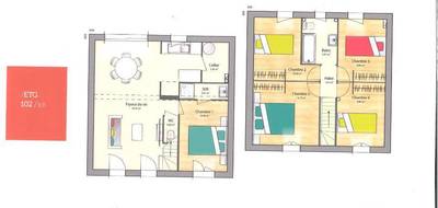 Terrain et maison à Étampes en Essonne (91) de 102 m² à vendre au prix de 269318€ - 3