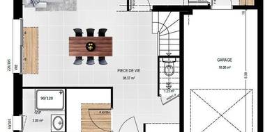 Terrain et maison à Mûrs-Erigné en Maine-et-Loire (49) de 119 m² à vendre au prix de 385000€ - 4