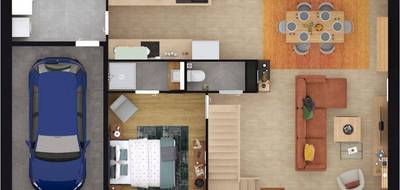 Terrain et maison à Le Perrey en Eure (27) de 112 m² à vendre au prix de 231500€ - 4