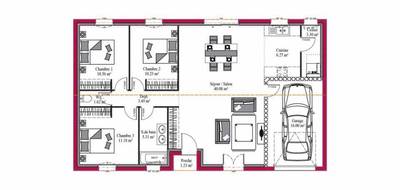 Terrain et maison à Breuillet en Charente-Maritime (17) de 92 m² à vendre au prix de 297144€ - 3
