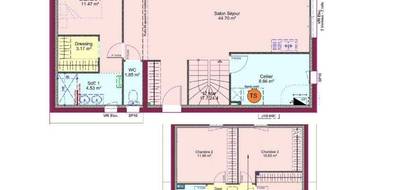 Terrain et maison à Bidart en Pyrénées-Atlantiques (64) de 117 m² à vendre au prix de 824700€ - 3