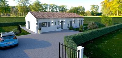 Terrain et maison à Saint-Michel-de-Rieufret en Gironde (33) de 115 m² à vendre au prix de 365000€ - 2