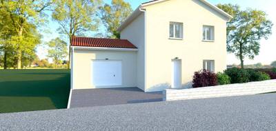 Terrain et maison à Eyzin-Pinet en Isère (38) de 86 m² à vendre au prix de 284957€ - 2