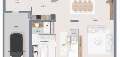 Terrain et maison à Congis-sur-Thérouanne en Seine-et-Marne (77) de 150 m² à vendre au prix de 436000€ - 4