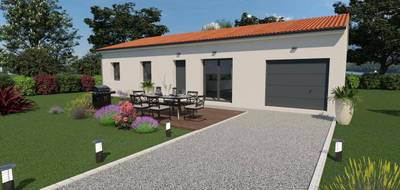 Terrain et maison à Riom en Puy-de-Dôme (63) de 87 m² à vendre au prix de 273900€ - 1