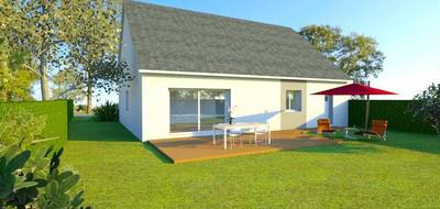 Terrain et maison à Domfront-en-Champagne en Sarthe (72) de 102 m² à vendre au prix de 259000€ - 3