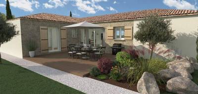 Terrain et maison à Vagnas en Ardèche (07) de 99 m² à vendre au prix de 285000€ - 1