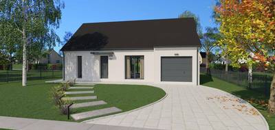 Terrain et maison à Monnaie en Indre-et-Loire (37) de 80 m² à vendre au prix de 208900€ - 1
