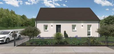 Terrain et maison à Notre-Dame-d'Oé en Indre-et-Loire (37) de 80 m² à vendre au prix de 220000€ - 1