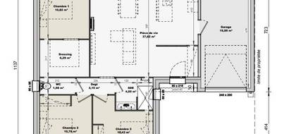 Terrain et maison à Saint-Malo-de-Guersac en Loire-Atlantique (44) de 84 m² à vendre au prix de 221000€ - 3