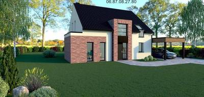 Terrain et maison à Lens en Pas-de-Calais (62) de 139 m² à vendre au prix de 295682€ - 1