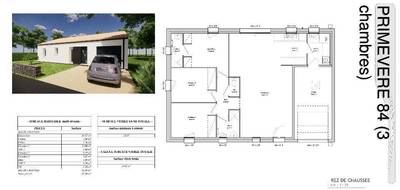 Terrain et maison à Talmont-Saint-Hilaire en Vendée (85) de 84 m² à vendre au prix de 239000€ - 4