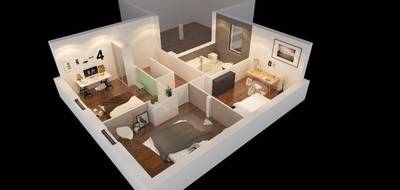 Terrain et maison à Stotzheim en Bas-Rhin (67) de 130 m² à vendre au prix de 507300€ - 4