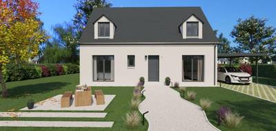 Terrain et maison à Sainte-Maure-de-Touraine en Indre-et-Loire (37) de 90 m² à vendre au prix de 214900€ - 1