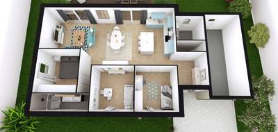 Terrain et maison à Évrecy en Calvados (14) de 85 m² à vendre au prix de 245000€ - 3