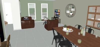 Terrain et maison à Harnes en Pas-de-Calais (62) de 130 m² à vendre au prix de 298765€ - 2