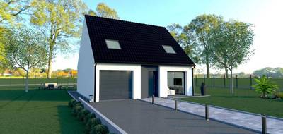 Terrain et maison à Camphin-en-Carembault en Nord (59) de 90 m² à vendre au prix de 277000€ - 1