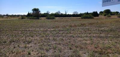 Terrain à Marseillan en Hérault (34) de 355 m² à vendre au prix de 159000€ - 2