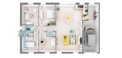 Terrain et maison à Pornic en Loire-Atlantique (44) de 70 m² à vendre au prix de 310791€ - 4