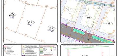 Terrain à Pont-l'Évêque en Calvados (14) de 521 m² à vendre au prix de 74500€ - 1