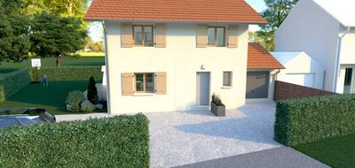 Terrain et maison à Hauteville-sur-Fier en Haute-Savoie (74) de 101 m² à vendre au prix de 357400€ - 1