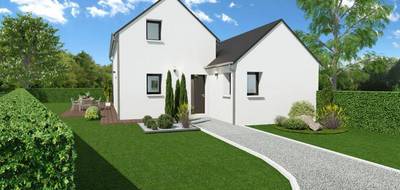 Terrain et maison à Cardroc en Ille-et-Vilaine (35) de 102 m² à vendre au prix de 302400€ - 1