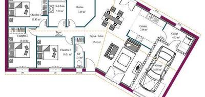 Terrain et maison à Marsac-sur-l'Isle en Dordogne (24) de 100 m² à vendre au prix de 267800€ - 4