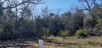Terrain à Nans-les-Pins en Var (83) de 1540 m² à vendre au prix de 255000€ - 1