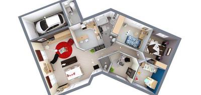 Terrain et maison à Saint-Georges-d'Oléron en Charente-Maritime (17) de 95 m² à vendre au prix de 425654€ - 3