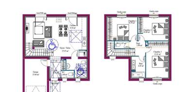 Terrain et maison à Angoulême en Charente (16) de 90 m² à vendre au prix de 231668€ - 3