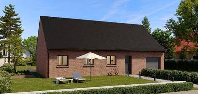 Terrain et maison à Flines-lez-Raches en Nord (59) de 101 m² à vendre au prix de 255000€ - 1