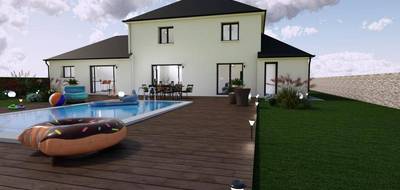 Terrain et maison à Plaimpied-Givaudins en Cher (18) de 150 m² à vendre au prix de 345100€ - 1
