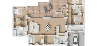 Terrain et maison à Arras en Pas-de-Calais (62) de 150 m² à vendre au prix de 436580€ - 4