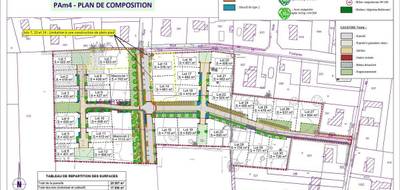 Terrain à Saint-Georges-de-Reneins en Rhône (69) de 833 m² à vendre au prix de 205400€ - 2