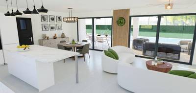 Terrain et maison à Labastide-de-Virac en Ardèche (07) de 115 m² à vendre au prix de 375800€ - 1