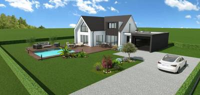 Terrain et maison à Cardroc en Ille-et-Vilaine (35) de 117 m² à vendre au prix de 338400€ - 3