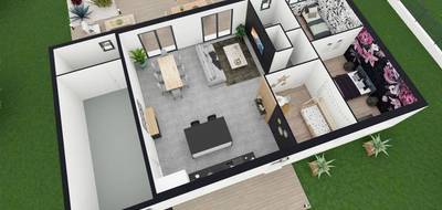 Terrain et maison à Vernon en Eure (27) de 93 m² à vendre au prix de 249000€ - 4