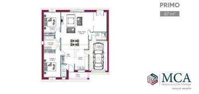 Terrain et maison à Luchat en Charente-Maritime (17) de 87 m² à vendre au prix de 206417€ - 4