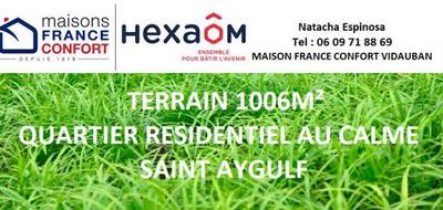 Terrain à Fréjus en Var (83) de 1006 m² à vendre au prix de 595000€ - 1
