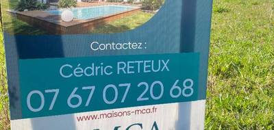 Terrain à Meursac en Charente-Maritime (17) de 523 m² à vendre au prix de 59900€ - 1