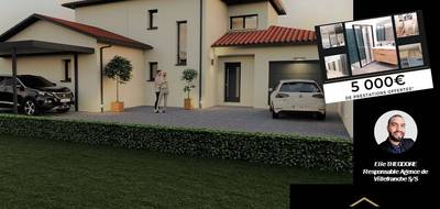 Terrain et maison à Brindas en Rhône (69) de 135 m² à vendre au prix de 598000€ - 1