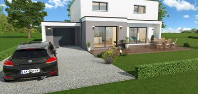 Terrain et maison à Saint-Méen-le-Grand en Ille-et-Vilaine (35) de 120 m² à vendre au prix de 347000€ - 1