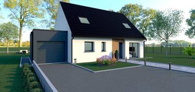 Terrain et maison à Templeuve-en-Pévèle en Nord (59) de 115 m² à vendre au prix de 382000€ - 1