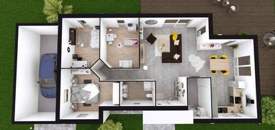 Terrain et maison à Saint-Martin-de-Fontenay en Calvados (14) de 100 m² à vendre au prix de 273000€ - 4