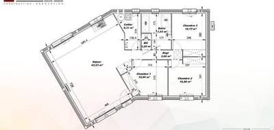Terrain et maison à Manneville-sur-Risle en Eure (27) de 93 m² à vendre au prix de 203255€ - 4
