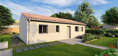 Terrain et maison à Saint-Seurin-sur-l'Isle en Gironde (33) de 80 m² à vendre au prix de 172000€ - 2