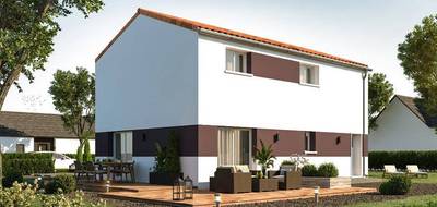Terrain et maison à Montbert en Loire-Atlantique (44) de 117 m² à vendre au prix de 333700€ - 2