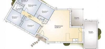 Terrain et maison à Cessenon-sur-Orb en Hérault (34) de 115 m² à vendre au prix de 299000€ - 4