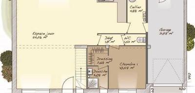 Terrain et maison à Vernou-la-Celle-sur-Seine en Seine-et-Marne (77) de 117 m² à vendre au prix de 394818€ - 4
