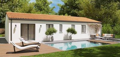 Terrain et maison à Échiré en Deux-Sèvres (79) de 90 m² à vendre au prix de 169287€ - 1